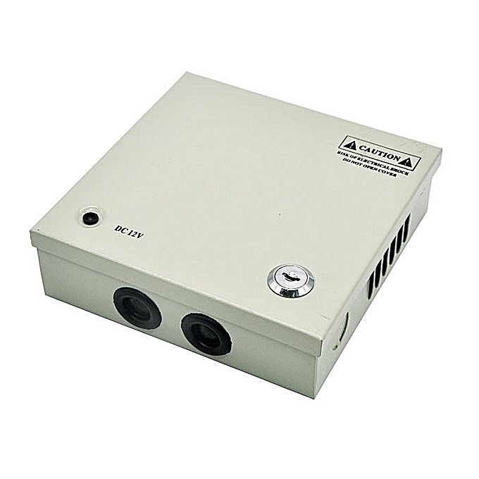 Bloc d'alimentation 12V/5A , Convient jusqu'à 16 Caméras CCTV ,18Ch