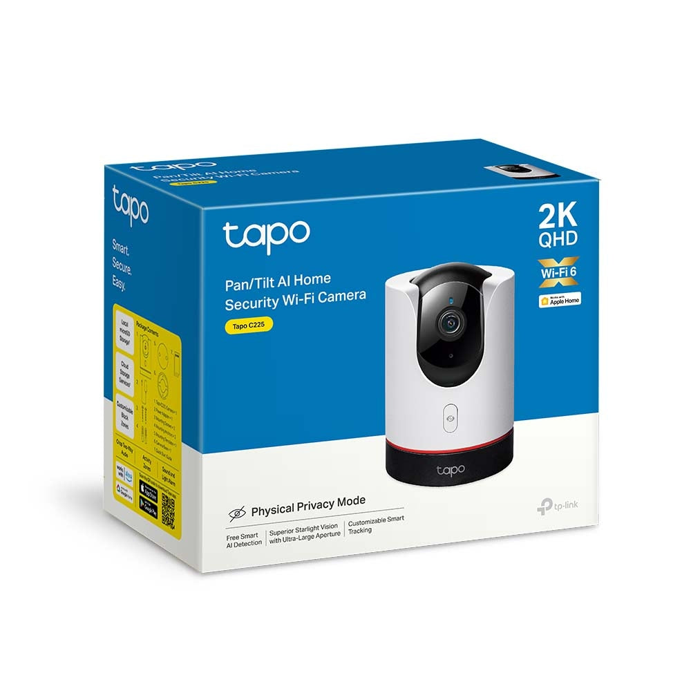 🎥 Caméra de Sécurité AI Panoramique et Inclinable 2K QHD WiFi