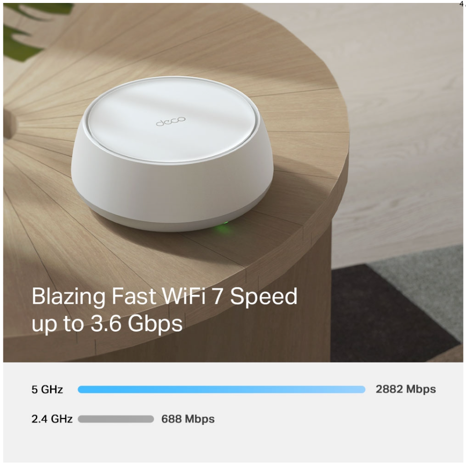 TP-Link Deco BE22  (BE3600) Mesh WiFi 7